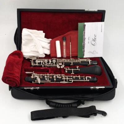 C Key oboe semiautomático cuproníquel plata/oro/niquelado S01 3,28 Foto 1 de 4