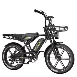 KOOLUX X9 20'' Electric Bike 48V 15.6AH 4.0" Fat tire Mountain E-bike 50km/h - Picture 1 of 8
