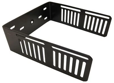 Workman DXXX Heavy Duty CB Radio 9" Tall Bracket DX / Cobra 148 Radios - BLACK - Image 1 of 4