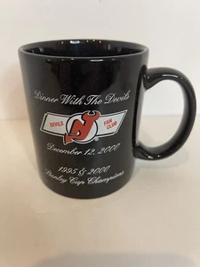 Tazza caffè esclusiva vintage 2000 New Jersey Devils cena con diavoli fan club - Foto 1 di 3