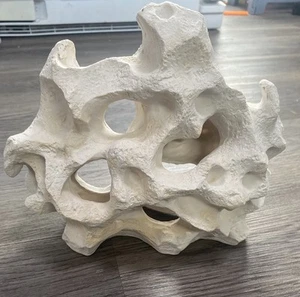 HOLEY ROCK AQUARIUM DECORATION FISH TERRARIUM PET SUPPLY ART REPLICA 11” By 9” - Picture 1 of 10