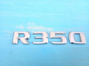 Mercedes Benz R350 350 emblem letters badge decal logo rear OEM Genuine Original - Picture 1 of 5