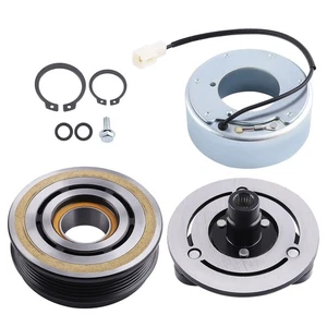 A/C AC Compressor Clutch Kit Hub Pulley Bearing For Mazda 3 2004-2009 CO 10759C - Picture 1 of 11