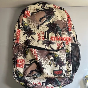Zaino Stranger Things Demogorgan Loungefly raro HTF Netflix borsa per laptop - Foto 1 di 9