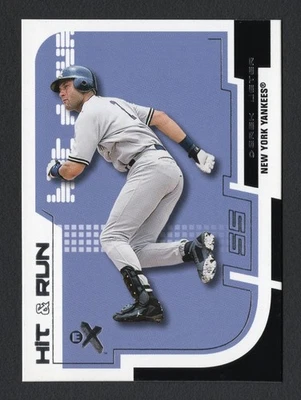 Fleer E-X Derek Jeter 2002 · Hit & Run #2 HR New York Yankees Foto 1 de 2
