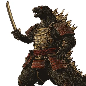 Armored Godzilla Retro Vinyl Car Decal Sticker – Waterproof & UV-Resistant - Picture 1 of 1