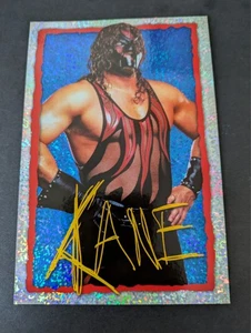 RARE - 2001 WWF Merlin Mega Photo - Kane Holo / Foil - MINT - rc hasbro - Picture 1 of 2