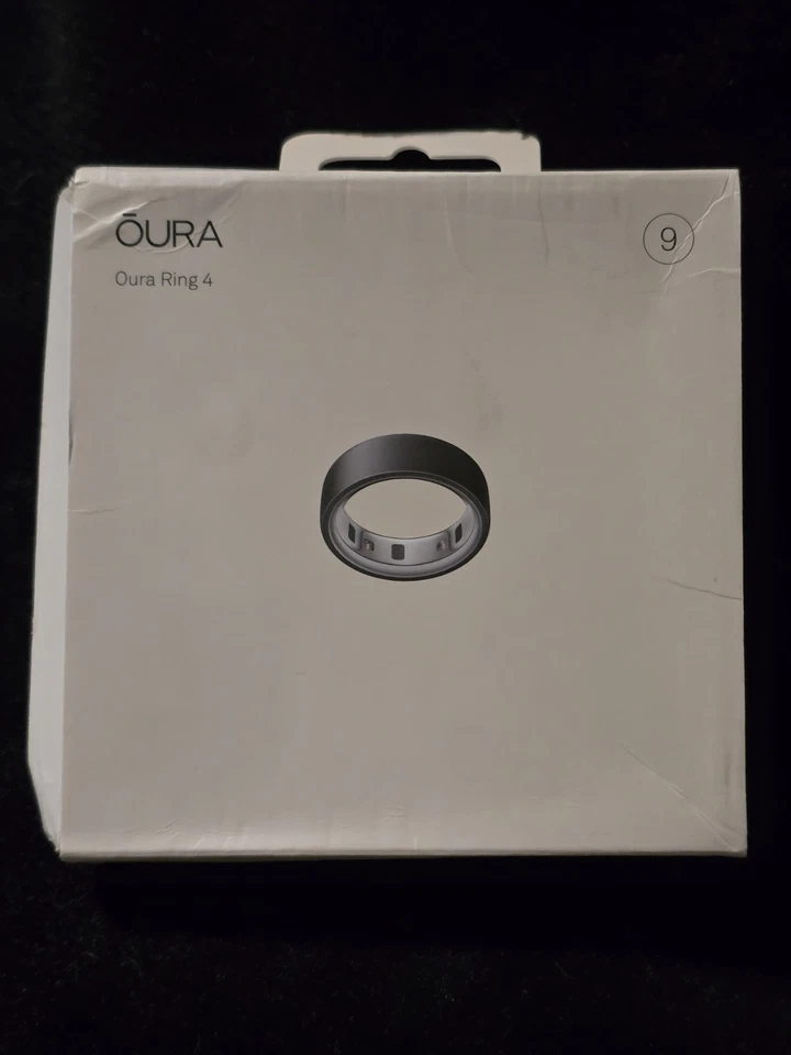 On Sale!! Oura Ring Gen 4 Stealth Size 9 Smart Ring - Image 1 of 4