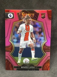 2022-23 Panini Select Premier League Mezzanine Pink Prizm /99 Romeo Lavia Roméo - Picture 1 of 2