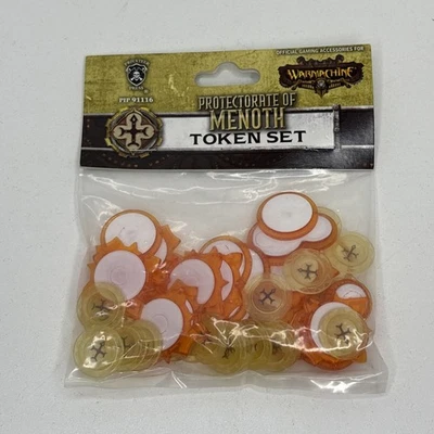 Warmachine Protectorate of Menoth Token Set PIP 91116 RPG Game Gaming Accessory - Image 1 of 2