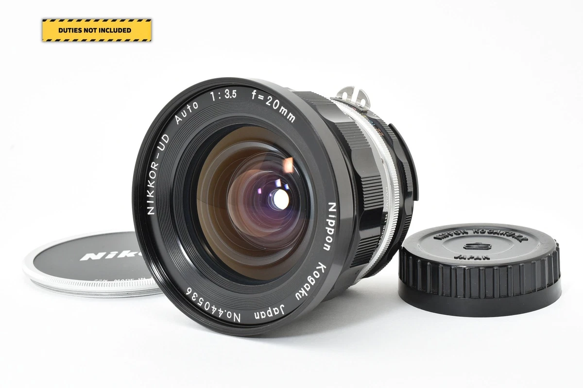 Nikon NIKKOR f/3.5 Camera Lenses 20mm Focal for sale - eBay