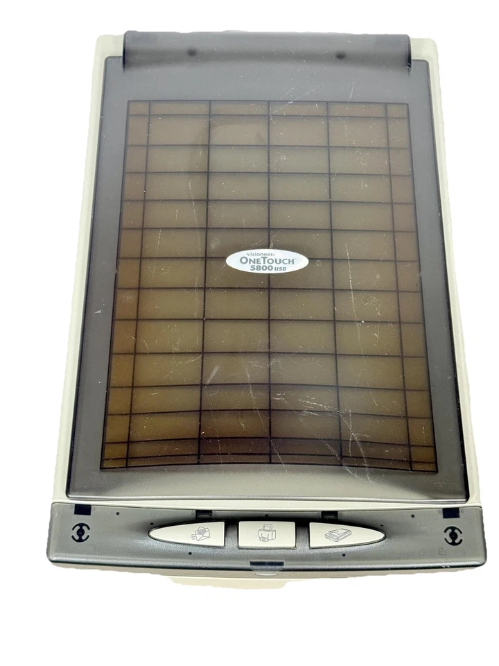 Scanner Visioneer Onetouch 5800 USB Flatbed Model FU66BG – Untested As-is - Image 1 of 4