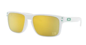 Oakley Oo9102 Holbrook NFL Collection Men's PRIZM lense White Frame Sunglasses - Picture 1 of 1