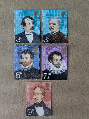 GB 1973 Used. British Explorers Set. L240 - Image 1 of 4