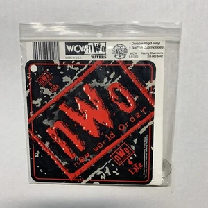 WCW Nuevo Orden Mundial Ventana Waver Sin usar en paquete Lucha WWF WWE Nuevo Orden Mundial 4 Vida Vintage - Imagen 1 de 5