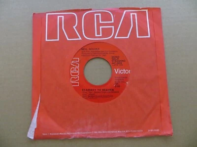 Neil Sedaka – Stairway To Heaven / Little Devil - RCA Victor 447-0939 7" Single Foto 1 de 4