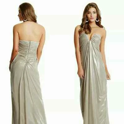 🔥 ❤ NWT GUESS BY MARCIANO Judy Iridescent Elegant Ball Gown Dress size 0 ❤ 🔥 - Image 1 of 4
