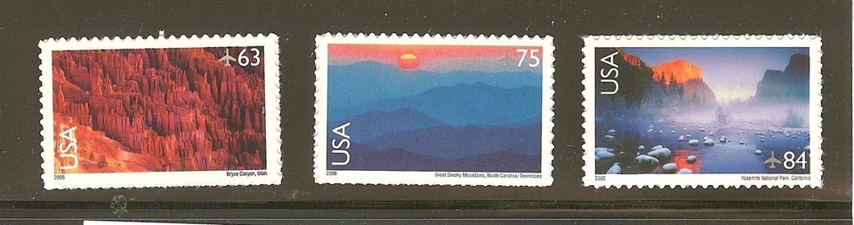 US Scott # C139, C140, & C141  2006 American Landmarks Airmails MNH  - Image 1 of 1