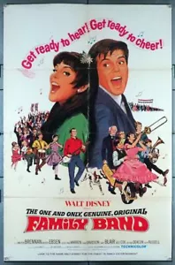 L'UNICA E UNICA BAND FAMILIARE ORIGINALE ORIGINALE (1968) 30149 Locandina Film (27x41) - Foto 1 di 1