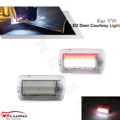 2xLED Luz de cortesía de puerta lateral interior para Lexus GX460 ES350 IS250 RX450L LS460 Foto 1 de 4