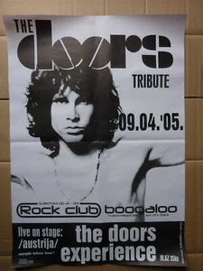 THE DOORS EXPERIENCE TRIBUTE Zagreb Kroatien 09.04.2005 KROATISCHES KONZERT POSTER - Bild 1 von 1