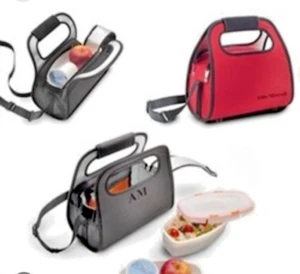 Aldo Mistrali Thermotasche mit Set Lebensmittelschalen AM schwarz - Bild 1 von 3
