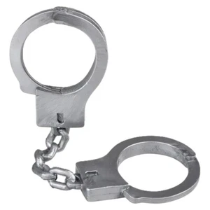 Fake HANDCUFFS STRETCHY ELASTIC Detective Costume Fidget Party Favor Wedding Gag - Picture 1 of 8