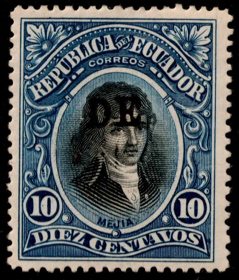 ✔️ ECUADOR 1901 JOSE MEIJA TUNGURAGUA CONTROL MARK SC. 148 MH [066] Foto 1 de 1