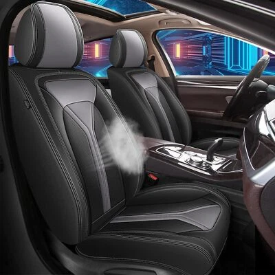 For Volvo S60 2001-2019 Full Set Car 5-Seat Cover Faux Leather Protector Pad Foto 1 de 4