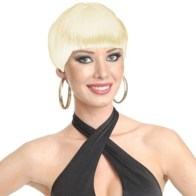 Blonde Blond Short 20's Flapper Wig Official Charades Brand New Jazzy Bob Cut  - Image 1 of 4