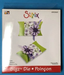 Sizzix Bigz Box, Kissen Stanzschablone 655363 Geschenke Geschenke Süßigkeiten Urlaub Spezial - Bild 1 von 2