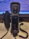 Oem Nintendo Wii Controller Black Motion Plus Remote With Nunchuk And Strap