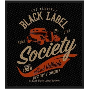 BLACK LABEL SOCIETY THE BLESSED HELLRIDE WOVEN SEW ON PATCH OFFICIALLY LICENSED - Imagen 1 de 7
