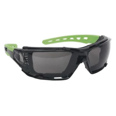 Sealey Polycarbonate Safety Glasses Goggles EVA Foam Lining Tinted SSP69 - Image 1 of 4