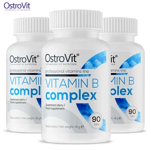 VITAMIN B COMPLEX Food Supplement * Energy Production * Improves Fat Metabolism - Picture 1 of 7