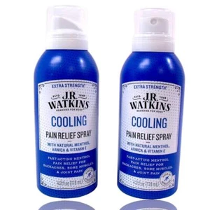 (2-Pack) J.R Watkins Extra Strength Muscle Pain Relief Cooling Spray w/ Menthol - Picture 1 of 7