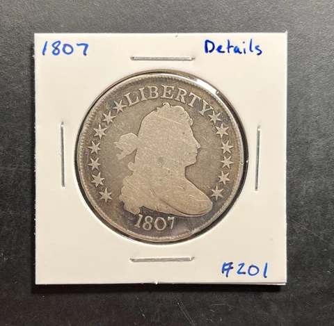 1807 Draped Bust Half Dollar, Details Cover