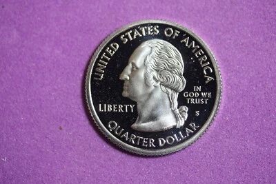 2001 - S PROOF "Kentucky" STATEHOOD Washington Quarter! #J26162 - Image 1 of 2