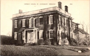 St Johnsbury VT Stevens House Vermont American Art Publisher postcard IQ3 - Picture 1 of 2