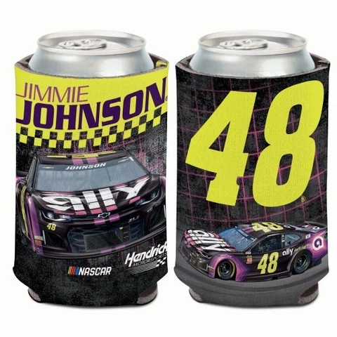 Jimmie Johnson 2019 Wincraft #48 Ally 12oz Can Coolie FREE SHIP! Cover