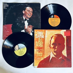 Frank Sinatra GREATEST VOL II + ALL ALONE Vinyl LP Record VG+/VG - Picture 1 of 3