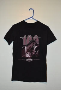 T-shirt donna Harley Davidson Milwaukee 100° anniversario vintage 2003 taglia small - Foto 1 di 6