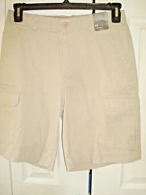 Pantalones Cortos Carga Hombre Cargo Tostado Talla 30 NUEVO Foto 1 de 2