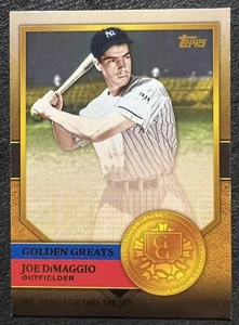 2012 TOPPS GOLDEN GREATS JOE DIMAGGIO (YANKEES) #GG-22 NM/MT - Picture 1 of 2