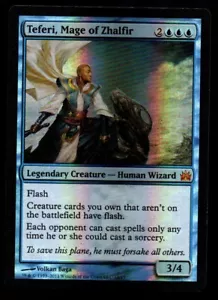 MRM ENGLISH FOIL Teferi, Mage of Zhalfir - mage de Zhalfir NM/M MTG Magic FTV - Picture 1 of 1