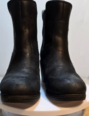 BOTAS KODIAK NEGRAS MUJER IMPERMEABLES CUERO TACÓN ELEGANTE TALLA 7 XLNT ESTADO Foto 1 de 4