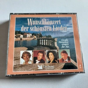 Wunschkonzert der schönsten Lieder 2 CD Boxset Reader`s Digest Wunderlich Hoppe - Imagen 1 de 2