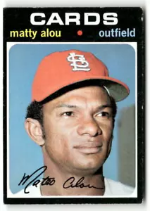 1971 Topps #720 Matty Alou - Picture 1 of 2