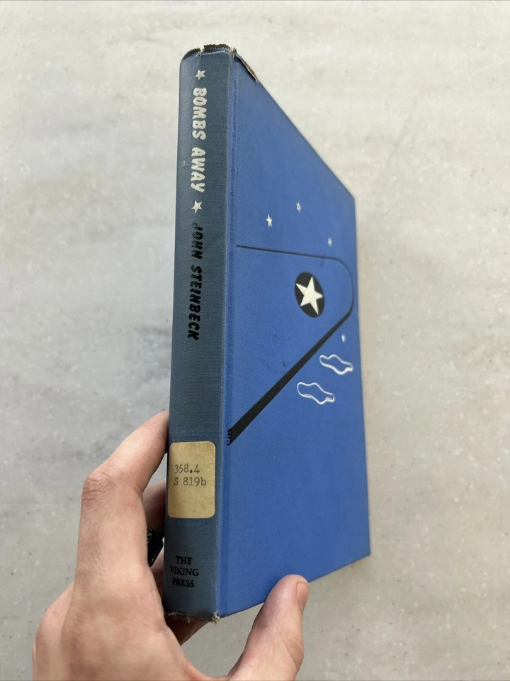 Bombs Away: The Story of a Bomber Team by John Steinbeck 1st Edition / 1942 HC - Image 1 of 4