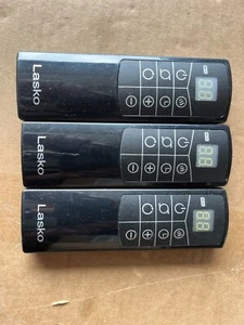 Lasko 7 Button OEM Original Fan Replacement Remote Control Tested Black - Picture 1 of 2